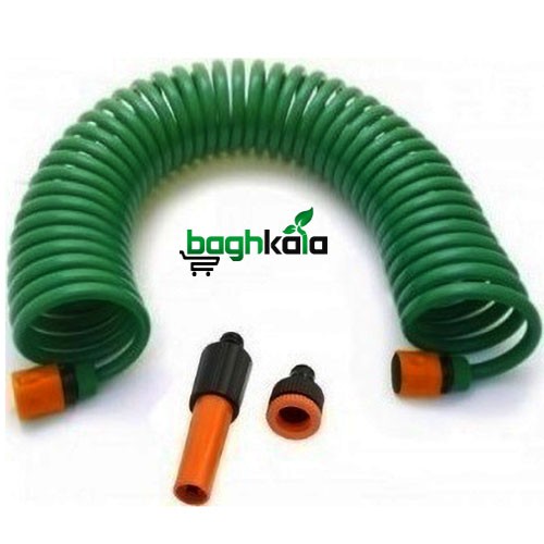 شیلنگ فنری 15 متری با آبپاش